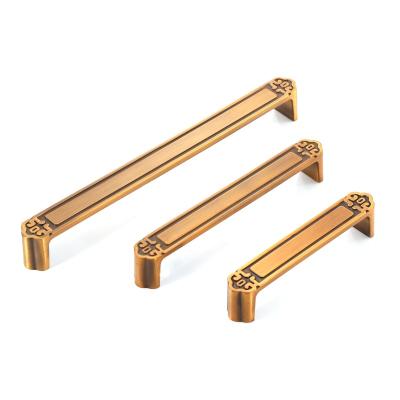 China RE-1015 new design Bronze color furniture handle Chinese style Zinc Alloy Cabinet handles for sale