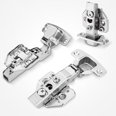 中国 100 Degree Fixed Hydraulic Damping Cabinet Hinges Soft Close Hidden Concealed Hydraulic Door Hinge 販売のため