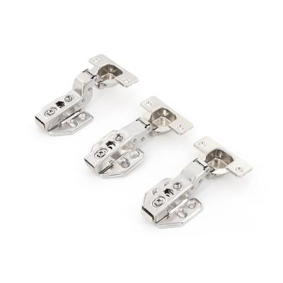 中国 Factory Wholesale Nickel Plated Kitchen Cupboard Cabinet Hinge 100 Degree Hydraulic Damping Hinges 販売のため