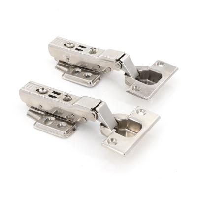 中国 Stainless Steel Hinge Polished Kitchen Cabinet Hydraulic Hinges Door Closer Hinge 販売のため