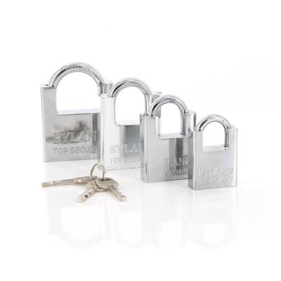 Chine Half-Pack Beam Blade Iron Pad Lock Electronic Chrome Plated  Solid brass à vendre