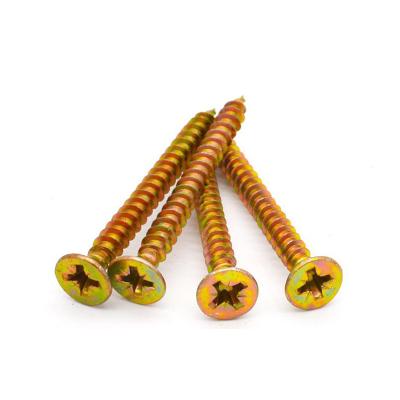 China Capacity Anti-Corrosion Wholesale Countersunk Furniture Head Screws Galvanize Self Drilling Gypsum Board Screws For Wood for sale