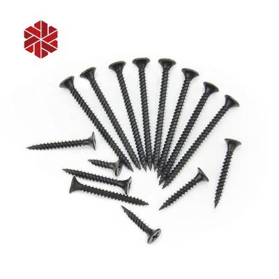 China Flat 3 1/2 Thread Phosphated Screw #6*19 19x3.5 3.5x25 Mm Durable Fine Thread Phosphate Gypsum Drywall Screw for sale