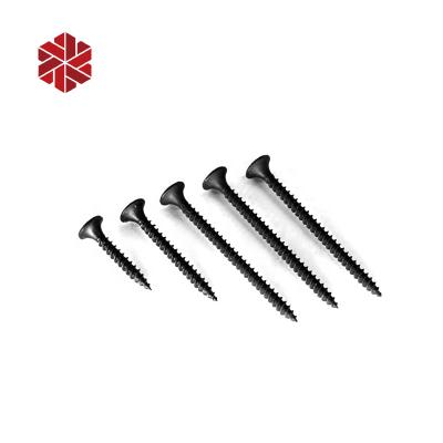 China Flat Head Flat Head Drywall Screws Boxhex To Head Self Tapping Screw M8 35mm Thread Gysum Trim Screw Black 80mm for sale