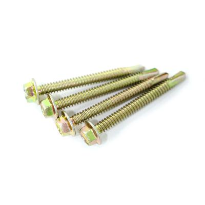 China HEX manufacturers bulk high quality hex screw galvanized steel self tek screw drilling price for sale