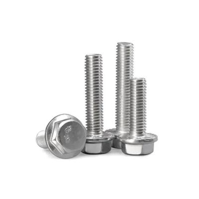 China DIN Industry Standard Hexagon Flange Bolt Galvanized Hex Head Bolt for sale