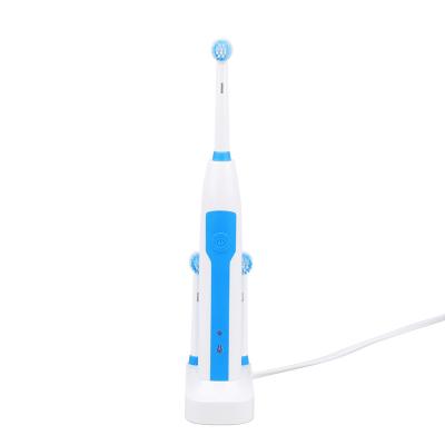 China ABS Bristle Head Ni-MH Soft Polished Rotary Adult Whitening Battery Rechargeable Electric Toothbrush for sale