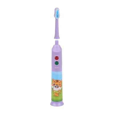 China Newest OEM Dupont Battery Operated Soft Bristle Custom Children's Electric Toothbrush For Child for sale