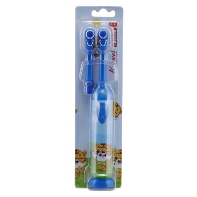 China Battery Operated Child Electric Toothbrush Customized Waterproof Battery Operated Kids Deep Cleaning Electric Toothbrush for sale