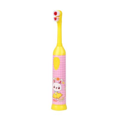 China 2021 Personal Care Child Electric Toothbrush Battery Operated Electric Toothbrushes Best Customized Kids Electric Toothbrush for sale