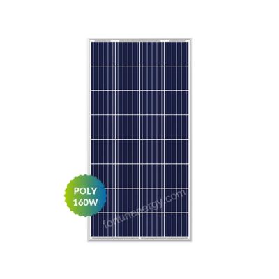 China Factory direct sale custom made small 18V 160W solar power system polycrystalline solar panel for home use for sale