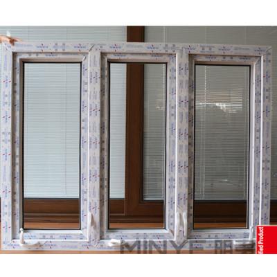 China EPDM Rubber Strip and Modern Design UPVC Arched Casement Window for Thailand Market for sale