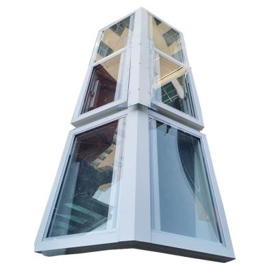 China Modern Design Roof Retractable Automatic Awning Tempered Glass Skylight for sale