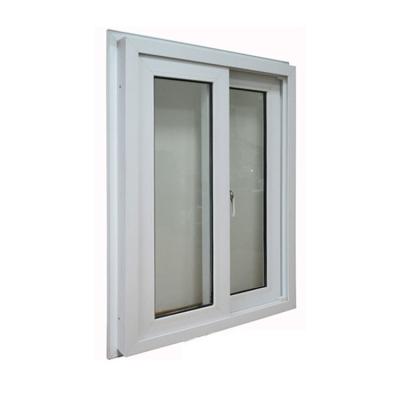 China Plastic Steel Picture Window PVC Design Reinforcement Steel 1.2mm Vinyl Fixed Window for sale