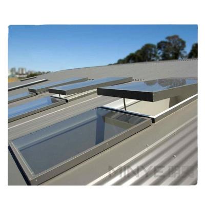 China Modern Design Aluminum Sun Room Skylight with Lowe Double Tempered Double Glazed Glass for sale