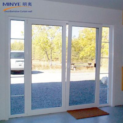 China Conch PVC Profile Glass French Door in Southwestern Design Style with Plastic Material for sale