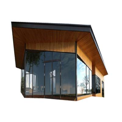 China Reasonable Modern Design Aluminium Alloy 6063-T5 Glass Sunroom for Residential Houses for sale