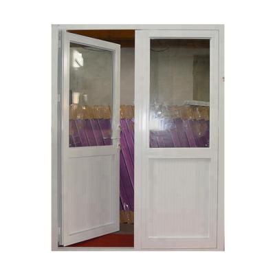 China Waterproof PVC Door with Modern Design and Plastic Screen Netting Material for sale