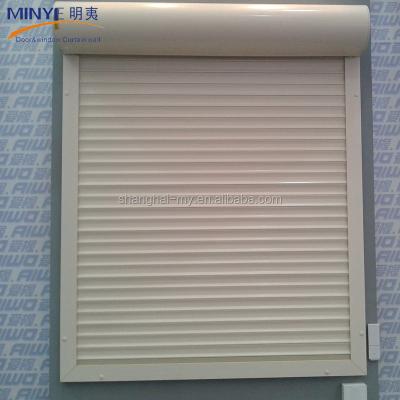 China Finished Exterior Folding Shutters for Industrial Aluminum Roller Shutter Garage Doors for sale