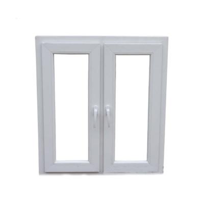 China UPVC/PVC Casement Windows Design for Toilet Wind Resistance 3500pa Swing Open Style for sale