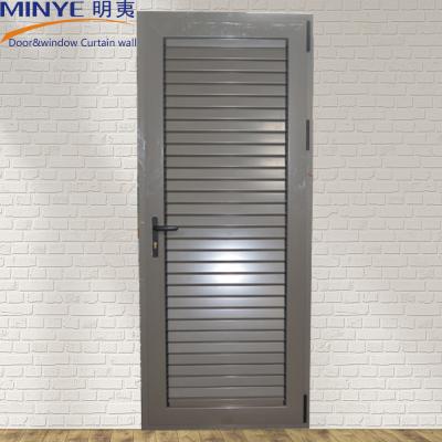 China Improved Ventilation Aluminum Alloy Flush Door Shutter with Manual or Electric Adjust for sale