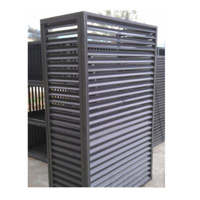 China Aluminum Profile Frame 6063-T5 Fixed Plantation Shutter for Beauty and Safety Louvers for sale