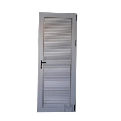 China Main Material PVC White Color Upvc/pvc Casement Door With Fixed Plank Single Door for sale