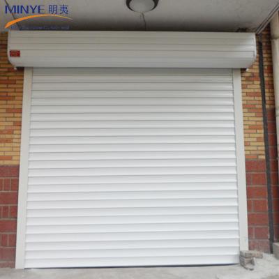 China Residential Automatic Aluminum Roll Up Garage Doors with Remote Control Operation for sale