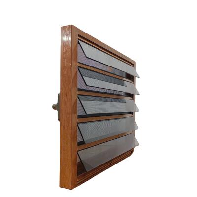 China High Strength Aluminum Louver Window for Good Air Ventilation and Corrosion Resistance for sale