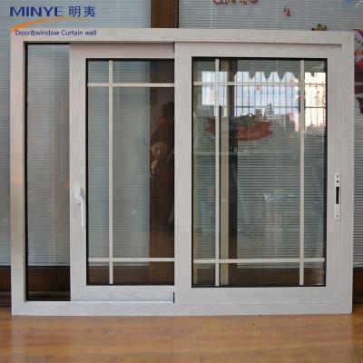 China Sliding Balcony Aluminum Windows with Aluminum Alloy Frame Material in Puerto Rico for sale