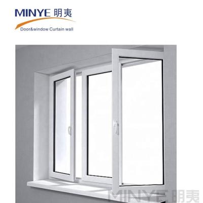 China Verbessern Sie Ihren Raum mit unserem horizontal geöffneten PVC-Fenster in individueller Größe zu verkaufen