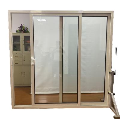 China Ventanas de vidrio corredizo de aleación de aluminio para dormitorio/interior en venta