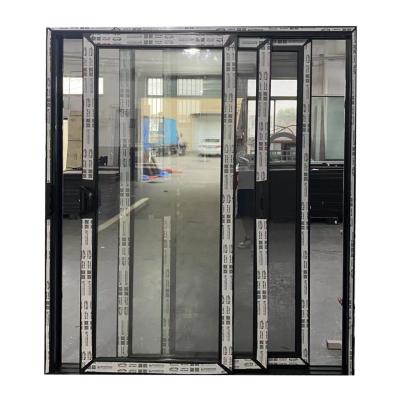 China Double Glass Triple Glass Aluminium Sliding Doors Finished for Exterior Series Optional for sale