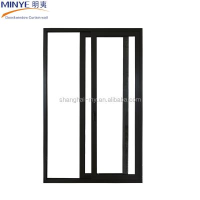 China Aluminum Clad Wood 3 Panel Patio Doors with Low-E Tempered Glass Sliding Glass Door for sale