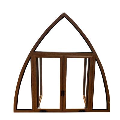 China Modern Design Windproof Aluminum Alloy Frame Vertical Swing Opening Window for Market for sale