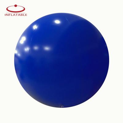 China 0.15mm PVC material one color balloon 2m for kids play on grass or floor play game balloon for sale