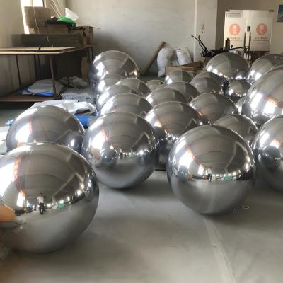 China Bolas metálicas inflables decorativas Bolas de espejo inflables Balones metálicos grandes y brillantes Bolas inflables gigantes en venta