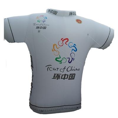 China tamanho personalizado cor roupa inflável camiseta inflável para publicidade venda quente camisetas infláveis à venda