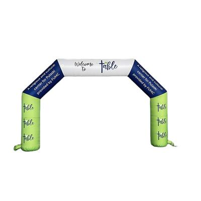 China High Quality Costom Advertising Cheap Inflatable Race Arch Inflatable Start Finish Line Arch For Sport Events for sale