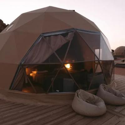 China camping hiking outdoor Eco-Glamping kitchens dome igloo house tents for sale