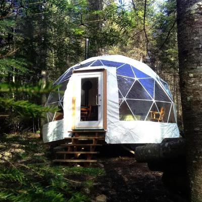 China Durchmesser 6m Glamping Igloo Zelt Rund Transparent Luxus Riese zu verkaufen