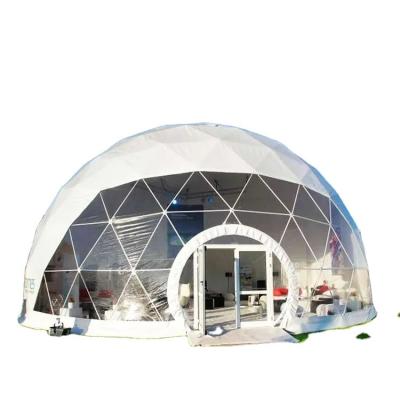 China Luxury Inflatable Dome Tent Decoration Transparent Warm Glass Dome Tent for sale