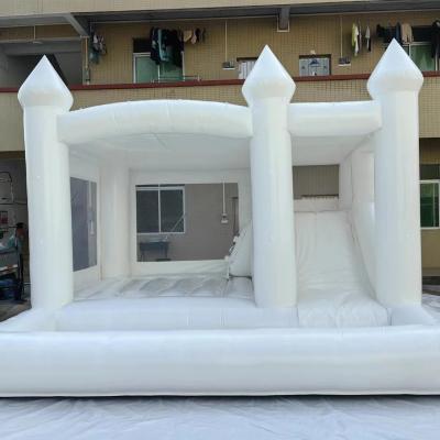 China PVC Commercial Bounce House Inflatable Castle With Slide For Kids for sale