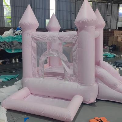 China Oxford Cloth Inflatable Bubble House White Inflatable Bouncy Castle for sale