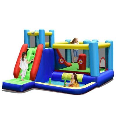 China Custom Jumping Bounce House Inflatable White Bouncy Castle For Kids for sale