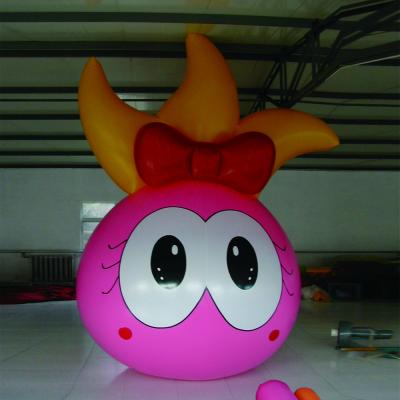 China Inflatable 3D cartoon inflatable doll custom PVC logo for sale