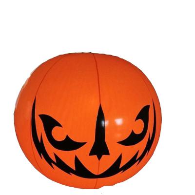 China Outdoor Parade Inflatable Helium Pumpkin Balloon For Halloween Inflatable Festival Flying Balloon for sale