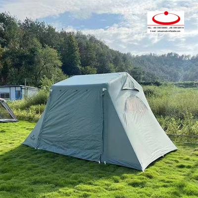 China Best Price 8 Persons Large Waterproof Air Pneumatic Tent Outdoor Inflatable Lawn Arabic Camping Tent For Sale for sale