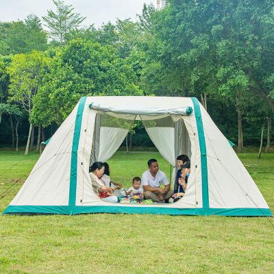 China Hot Four-season 10 person Winter Waterproof Outdoor Luxury Hotel Desert Pop Up Air Tent Inflatable Camping Tent for 8 person for sale