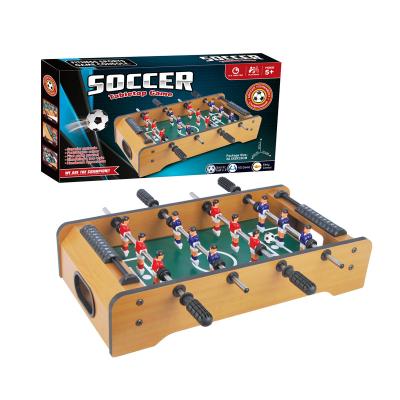 China EPT toys hot sale mini game football tables indoor sports wooden toys for kids 68.5 x36 x8 cm for sale